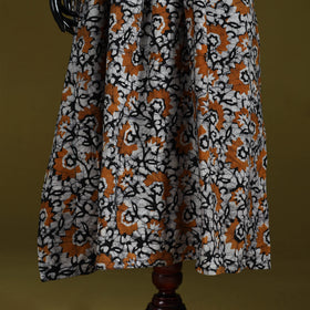 Hand batik cotton long kaftan 21 - handcrafted