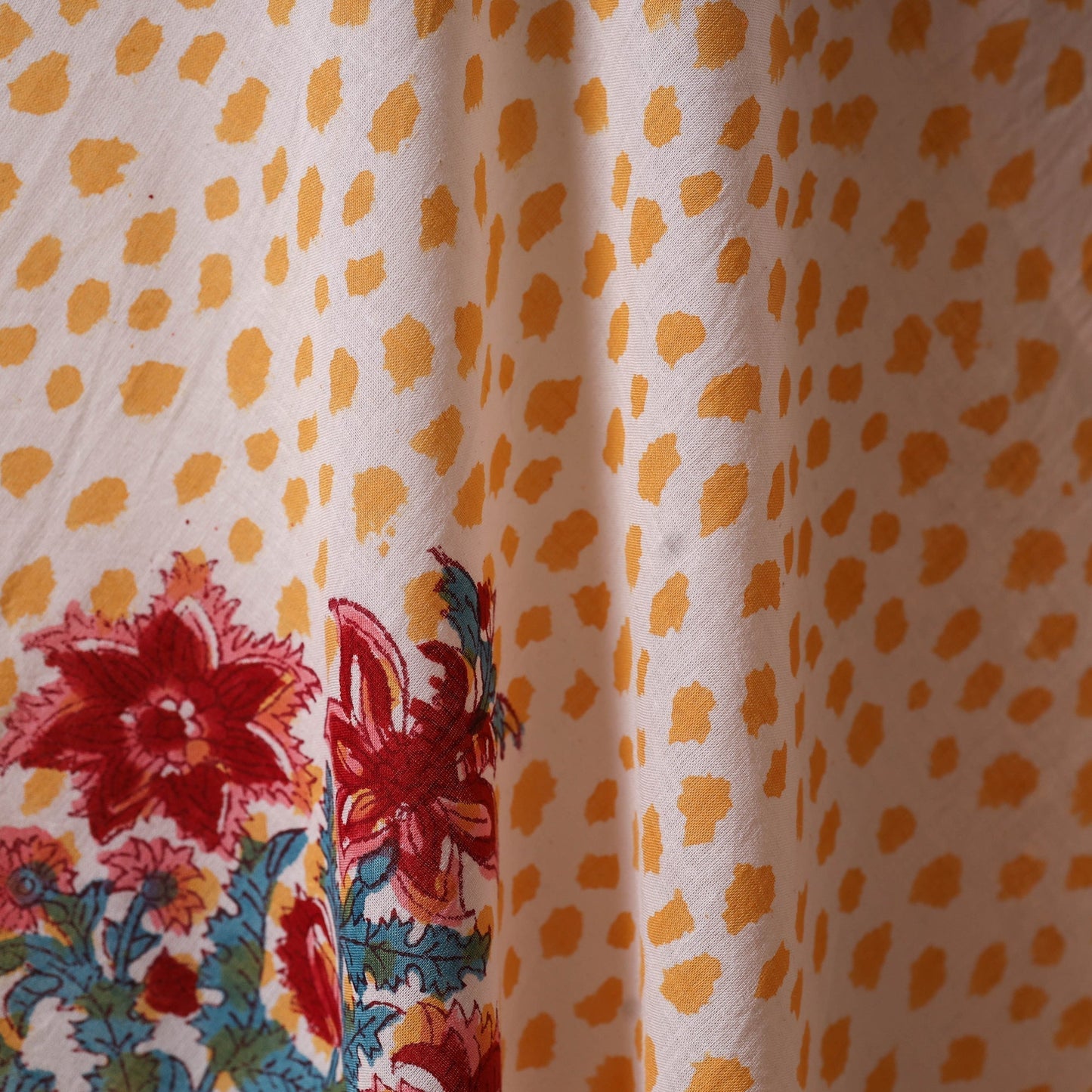 Hand cotton sanganeri fabric 22 - handcrafted