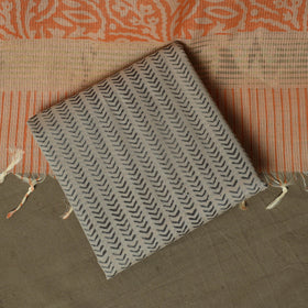 Hand block print mangalagiri cotton 3pc unstitched dress