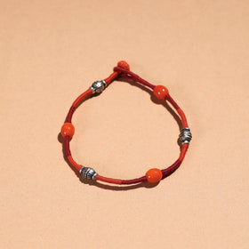 patwa thread beadwork anklet