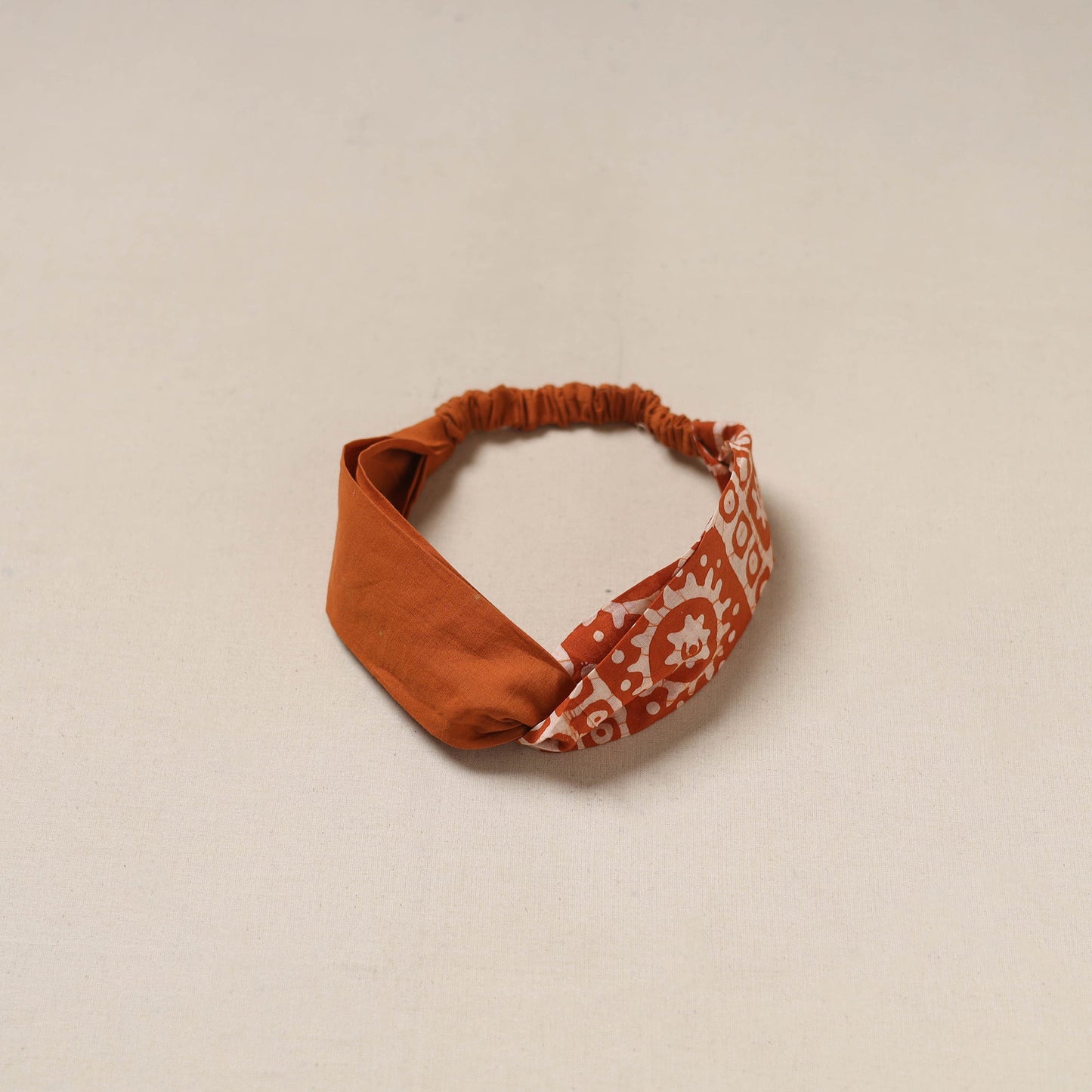 Handcrafted cotton elastic headband 22