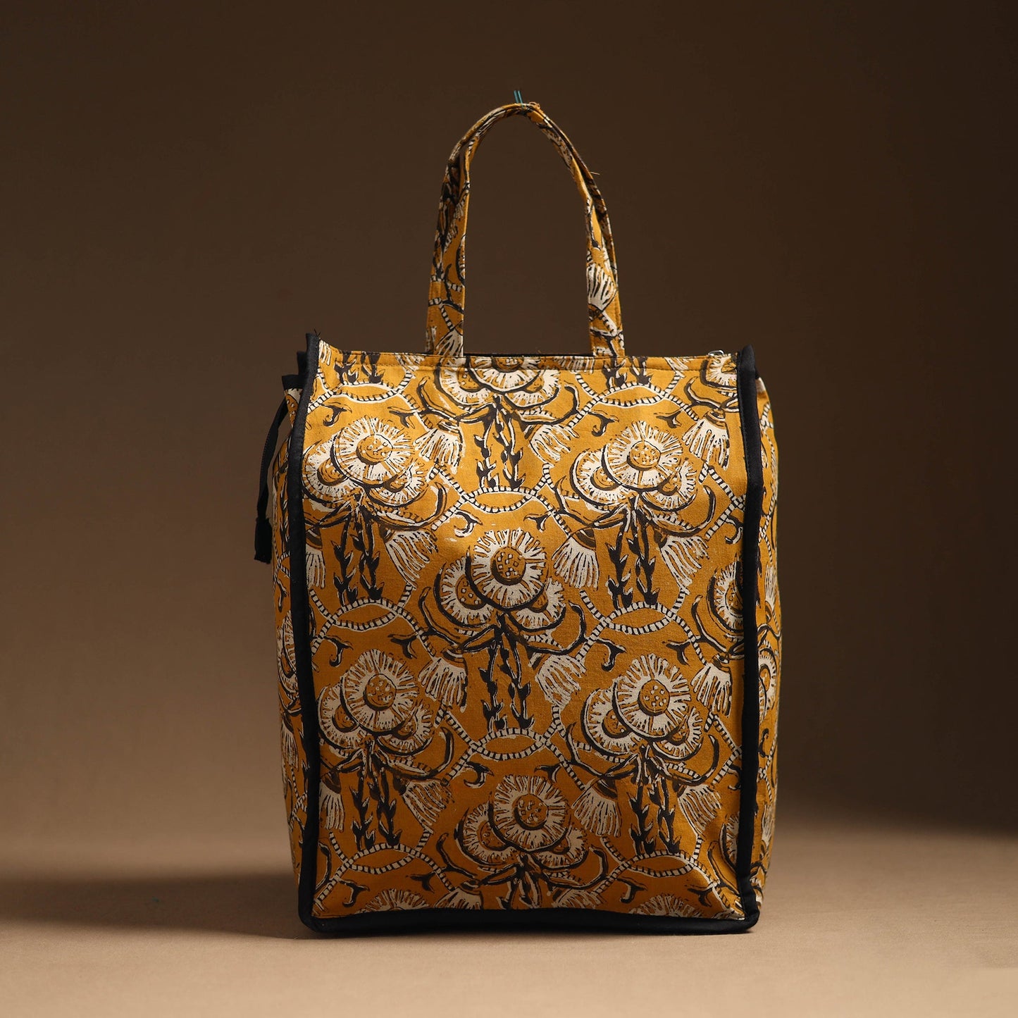 Orange Eco Friendly Handcrafted Cotton Shopping Bag