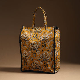 Orange Eco Friendly Handcrafted Cotton Shopping Bag