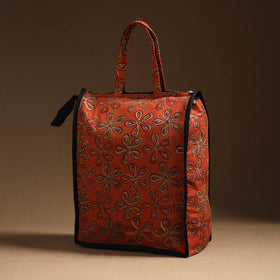 Orange Eco Friendly Handcrafted Cotton Shopping Bag