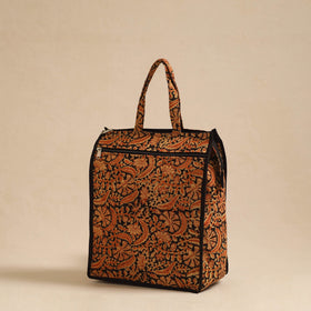  Orange Handcrafted Cotton Shopping Hand Bag 