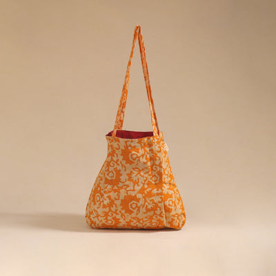 Handcrafted fabric jhola bag 17