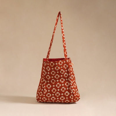 Handcrafted fabric jhola bag 27