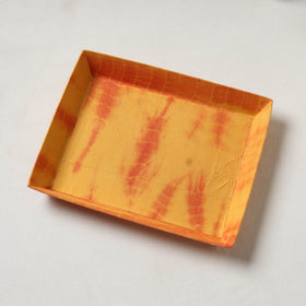 Orange - handcrafted fabric valet tray (12 x 10 in) 22