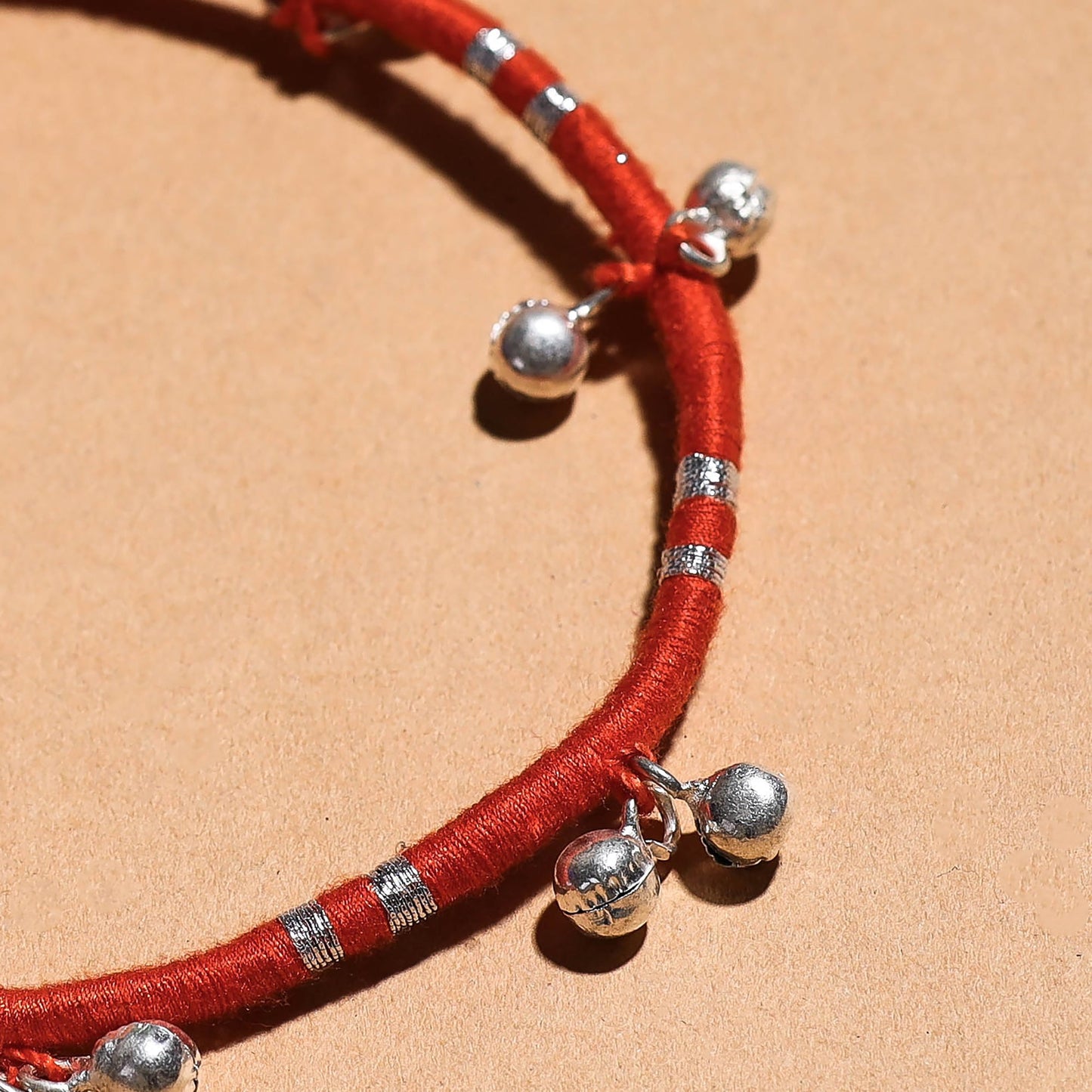 patwa thread ghungroo anklet