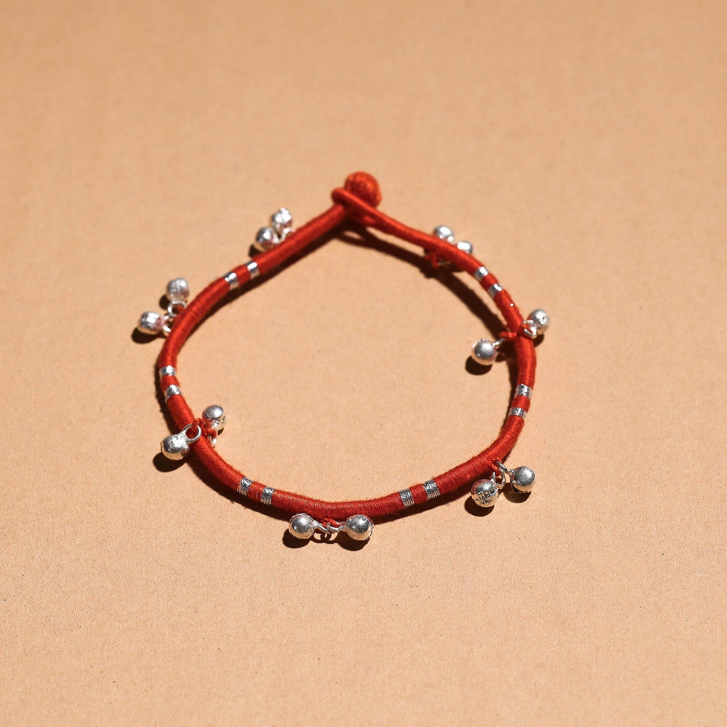 patwa thread ghungroo anklet