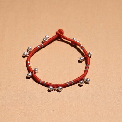 patwa thread ghungroo anklet