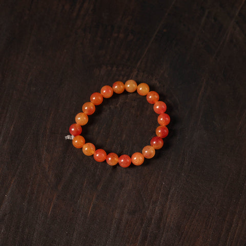 Handcrafted Glass Stone Bracelet