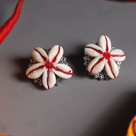 Orange - handcrafted gs fabart choker necklace set 20