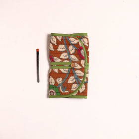 Handcrafted Multipurpose Segmented Make-up Brush Wrap Pouch/Case 03 