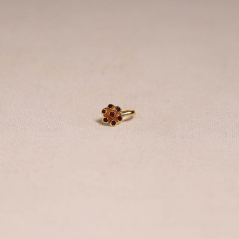 Handcrafted paka meenakari nosepin 157