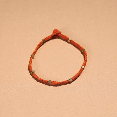  Handcrafted Patwa Thread & Beadwork Anklet 22 Online at iTokri.com