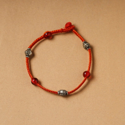  Handcrafted Patwa Thread & Beadwork Anklet 62 Online at iTokri.com