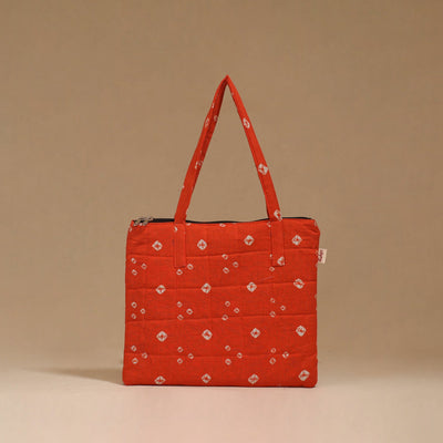 Handcrafted quilted handbag 91