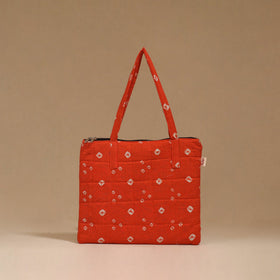 Handcrafted quilted handbag 91