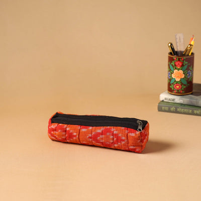 Handcrafted quilted pencil pouch 37