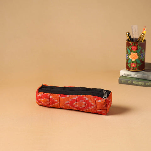 Handcrafted quilted pencil pouch 37