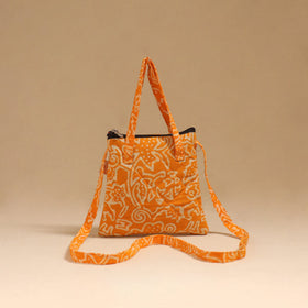 Handcrafted quilted sling bag 28