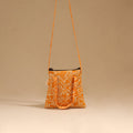 Handcrafted quilted sling bag 28