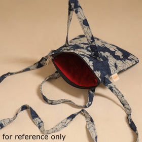 Handcrafted quilted sling bag 37