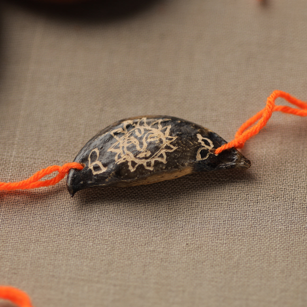  Green - Handcrafted Plantable Seed Rakhi 