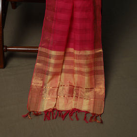 Handloom cotton mangalagiri 3pc unstitched dress material