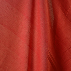 Orange - handloom cotton mangalagiri fabric with zari