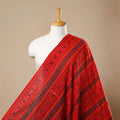  Orange Handloom Cotton Sambalpuri Ikat Fabric
