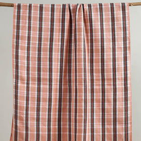 Buy Handloom Fine Cotton Checks Bath Towel