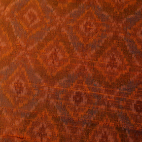 Handloom raw silk pochampally ikat fabric 02 - handcrafted