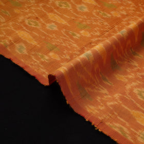 Handloom raw silk pochampally ikat fabric 07 - handcrafted