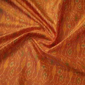 Handloom raw silk pochampally ikat fabric 07 - handcrafted