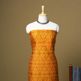 Handloom sico pochampally ikat 2pc unstitched dress