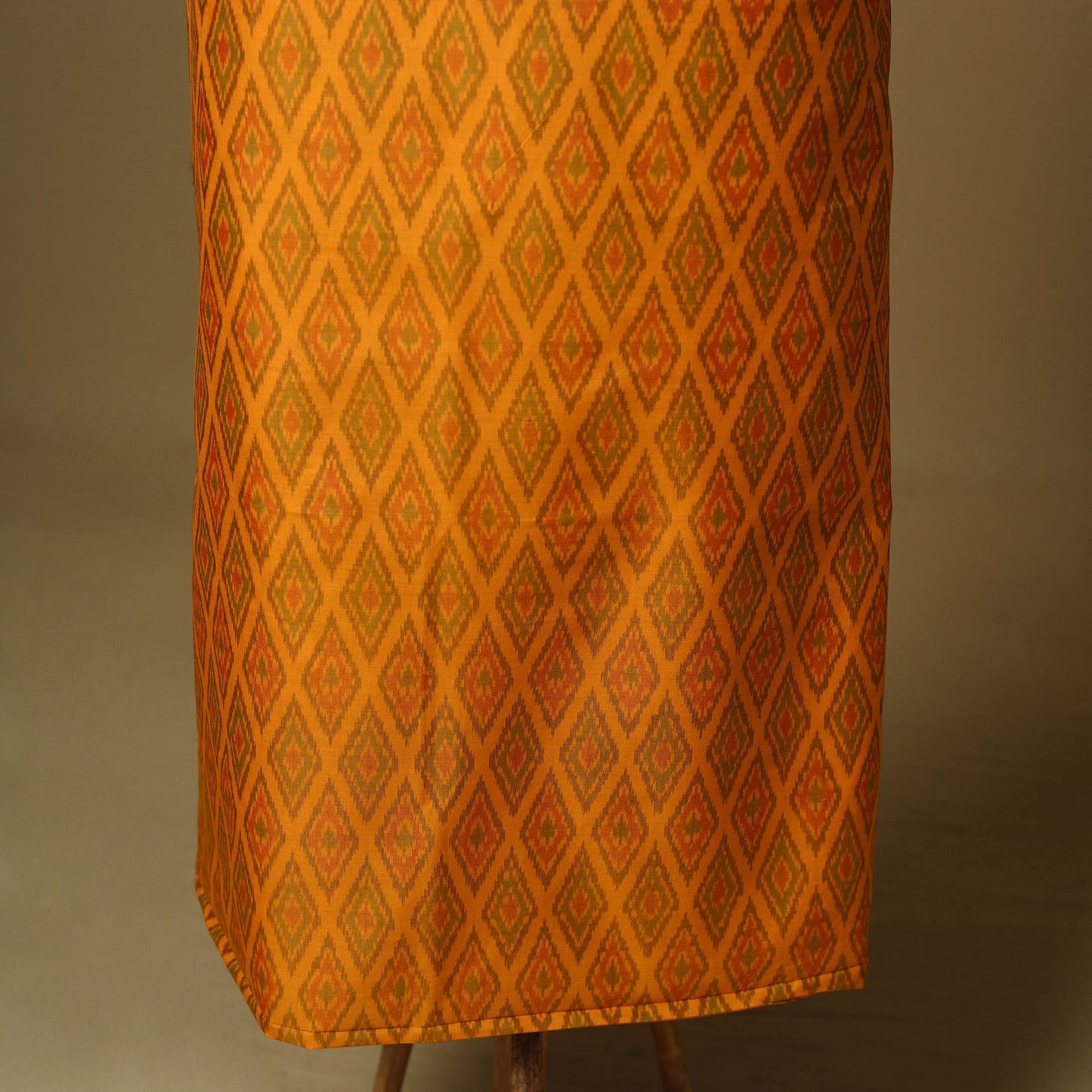 Handloom sico pochampally ikat 2pc unstitched dress