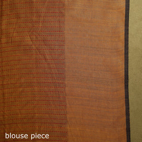 Handloom tussar silk zari border bhagalpuri saree 12