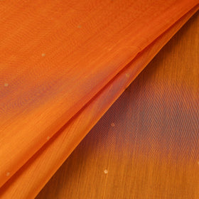 Handloom zari buti chanderi silk fabric 12 - handcrafted