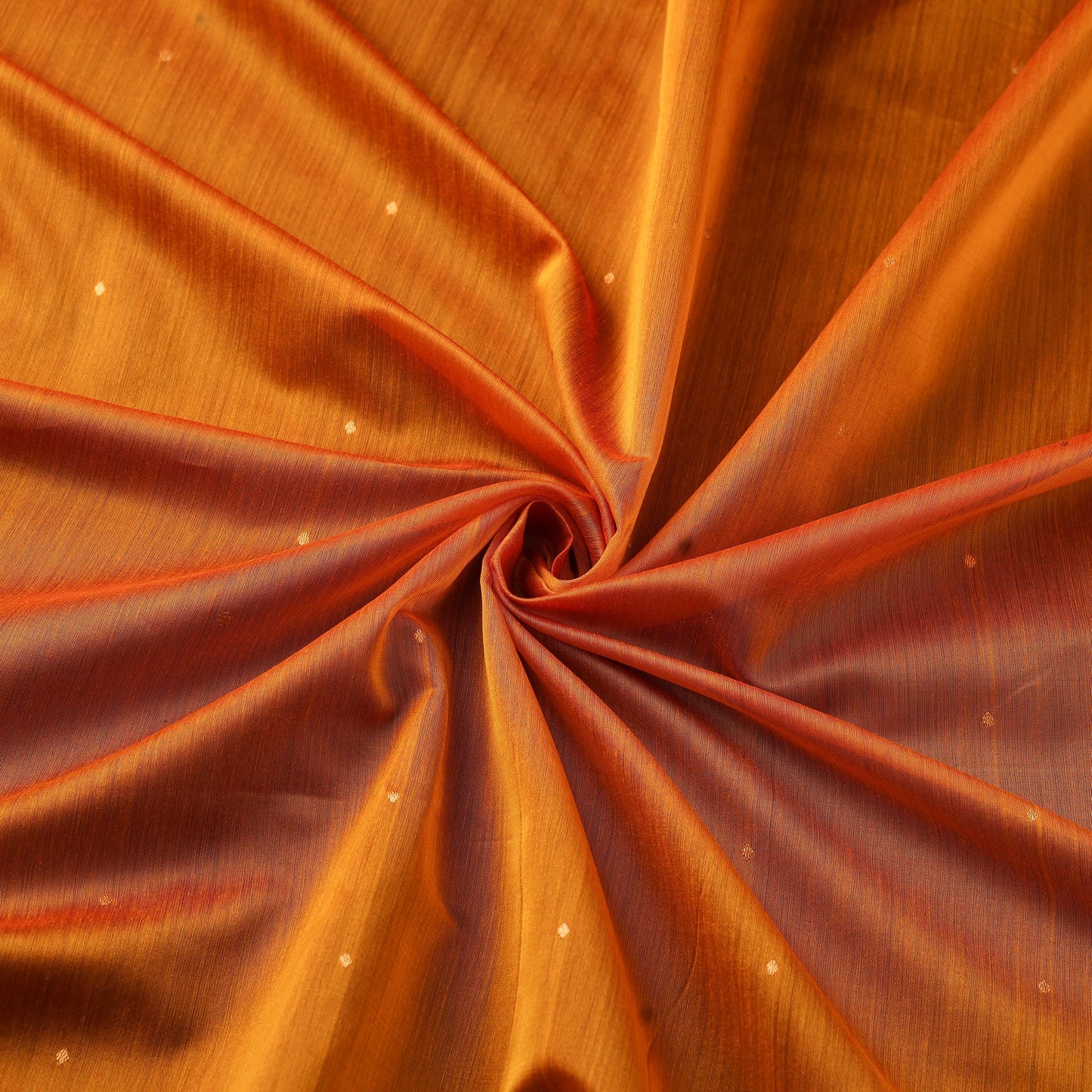 Handloom zari buti chanderi silk fabric 12 - handcrafted