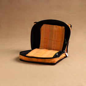 Orange Handmade 4 Pocket Jewellery Pouch Online in India