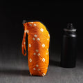  Orange Handmade Cotton 1L Water Bottle Cover