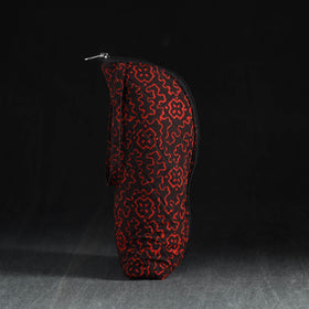 Orange Handmade Cotton 1L Water Bottle Cover