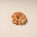 Orange Handmade Cotton Elastic Rubber Band/Scrunchie