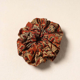 Orange Handmade Cotton Elastic Rubber Band/Scrunchie
