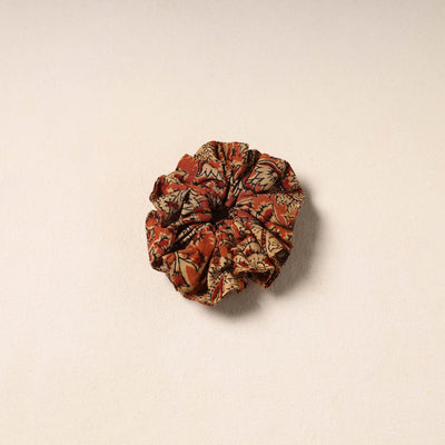 Orange Handmade Cotton Elastic Rubber Band/Scrunchie