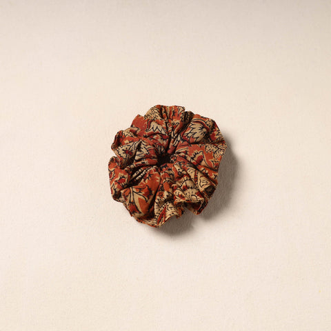 Orange Handmade Cotton Elastic Rubber Band/Scrunchie