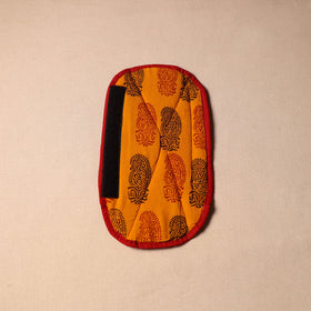 Orange - handmade cotton fridge handle cover 07