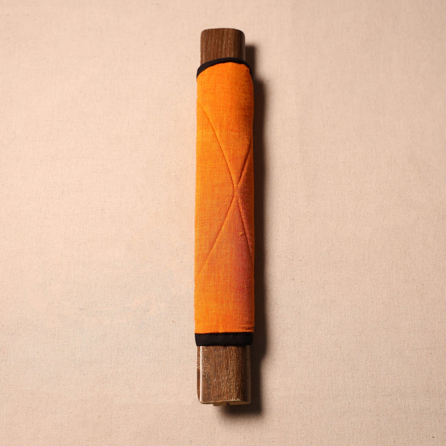 Buy Handmade Cotton Orange Fridge Handle Cover 123